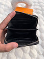 Black L-V Damier Woman Wallet