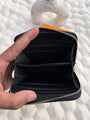 Black L-V Woman Wallet