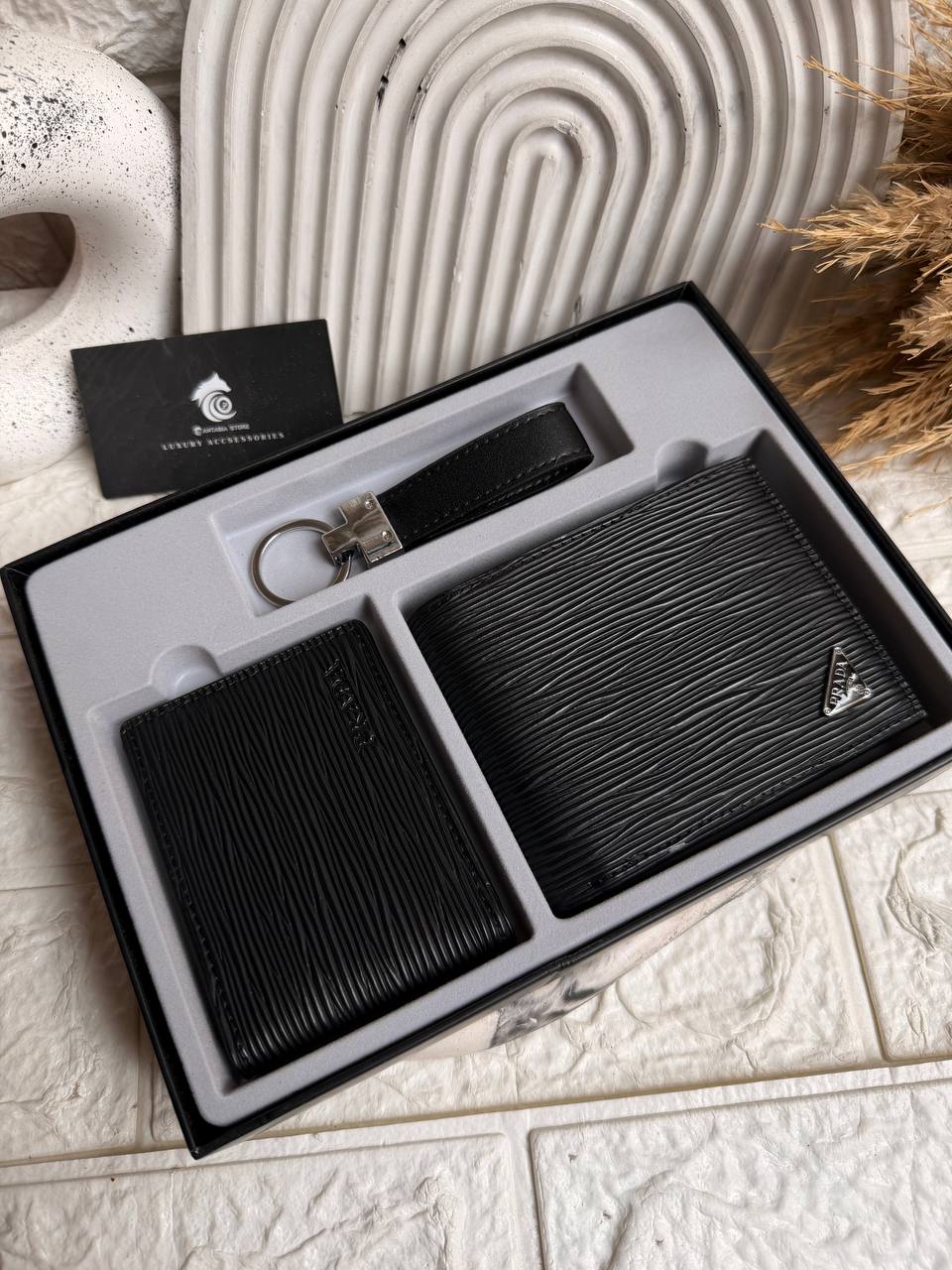 Premium Prada Leather Gift Box 2