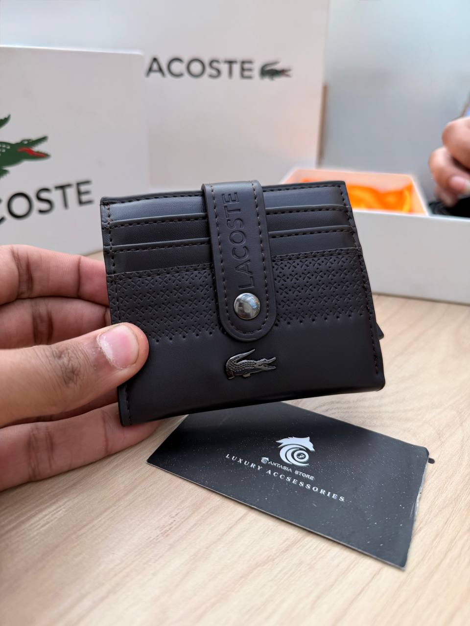 Lacoste Gift box “wallet +belt” 3