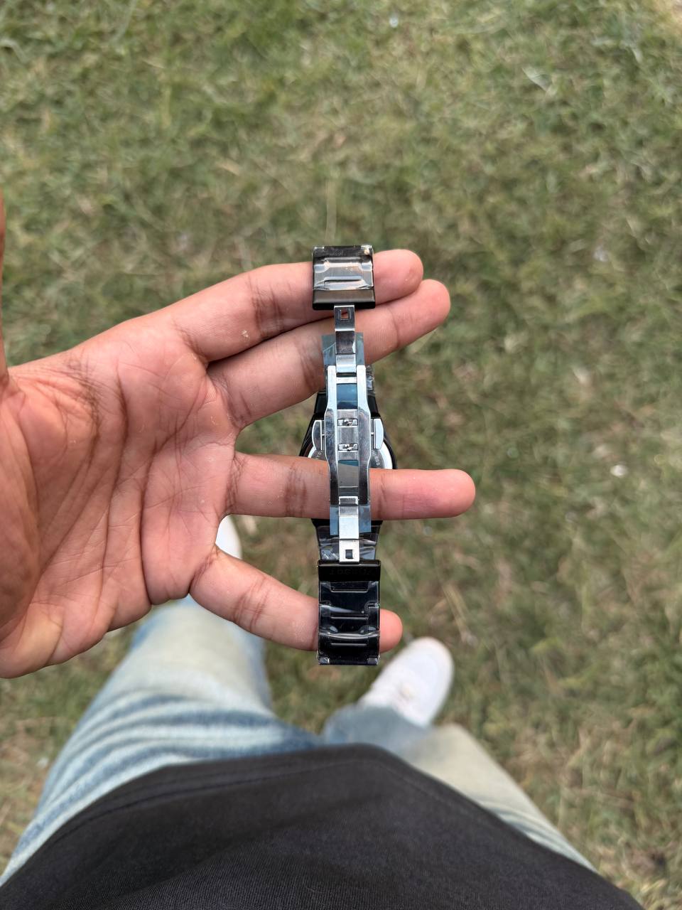 Black Tissot Watch
