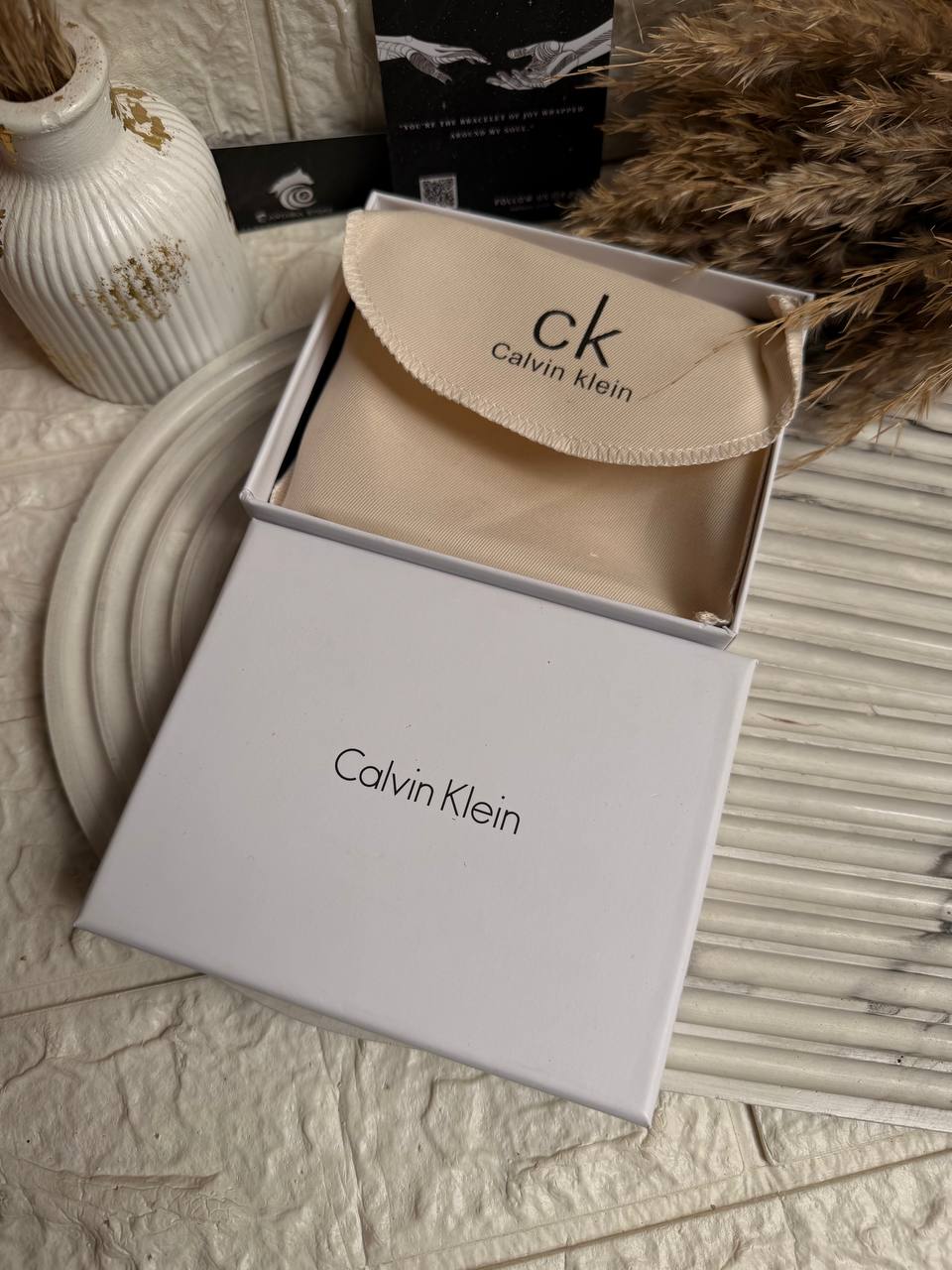 Brown Celvin Klein Wallet 6
