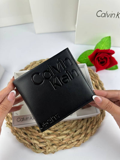 Calvin Jeans wallet + Keychain"Mirror Original"