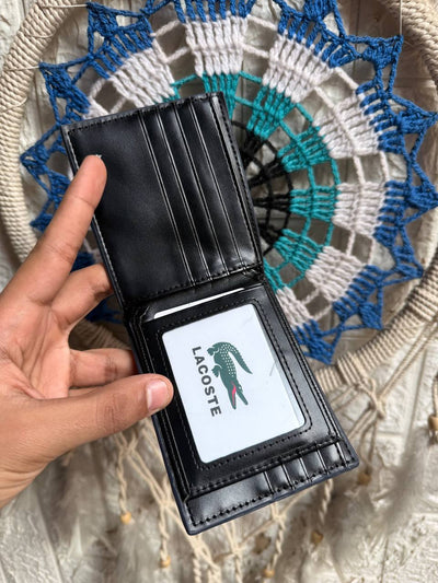 Blue Lacoste Wallet "Mirror Original"