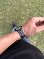 Black-Blue  Ab Carpon Watch