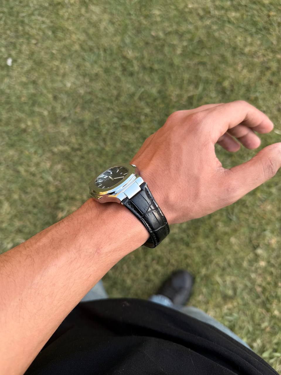 patek philippe leather