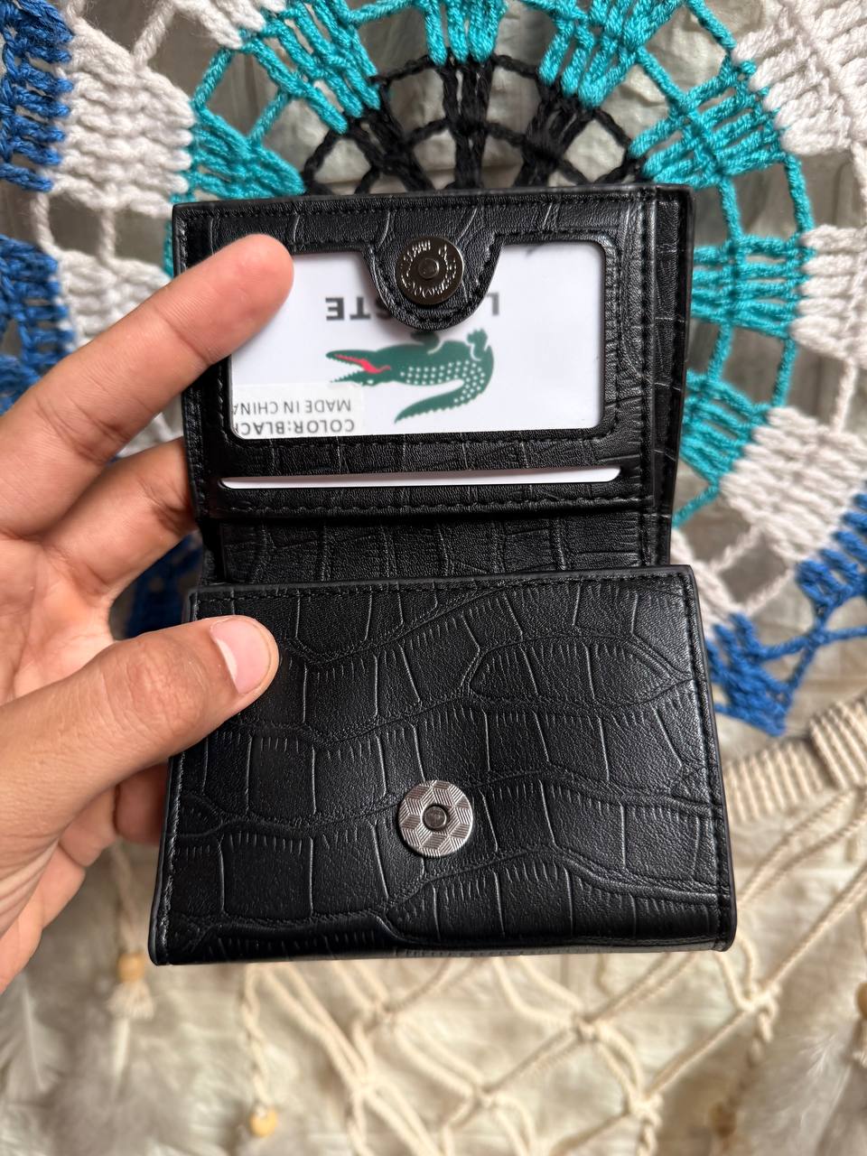 Lacoste Men's Slim Wallet