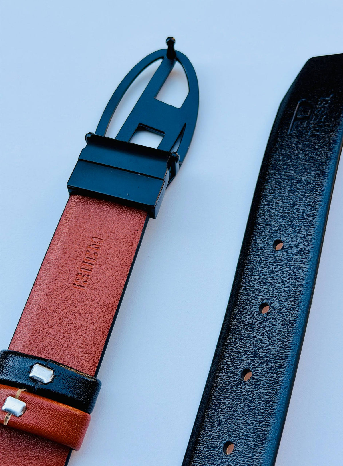Diesel Double-Face Leather Belt