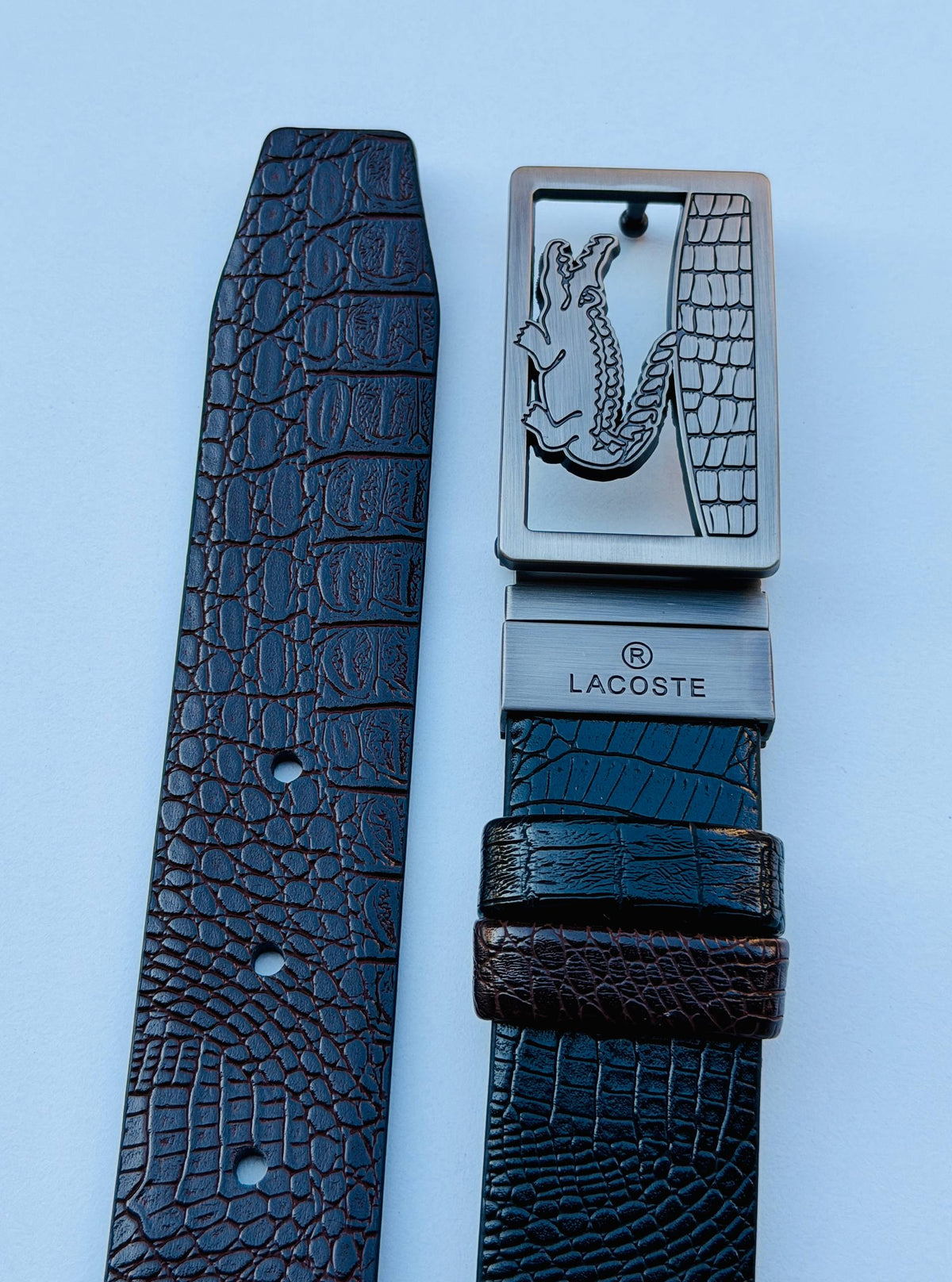 Lacoste Double-Face Leather Belt 2
