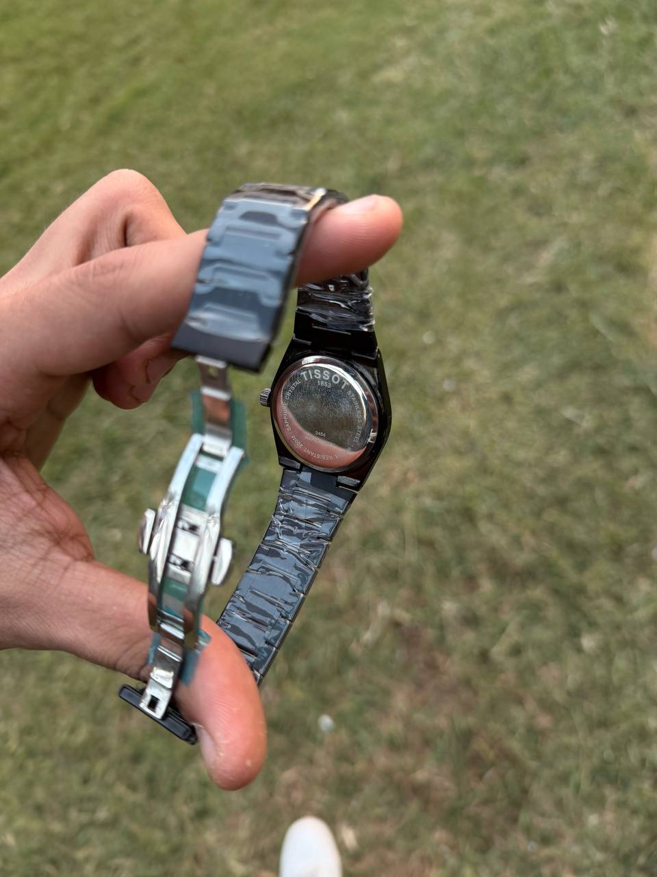 Black Tissot Watch
