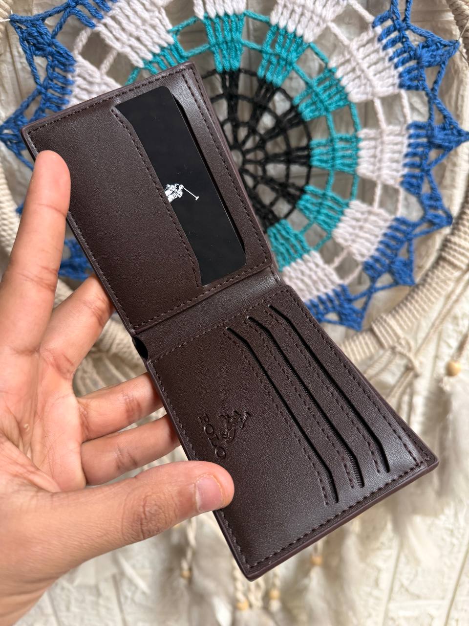 Polo Wallet black-brown