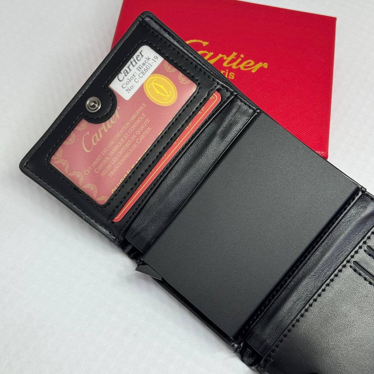 Cartier Men's Slim Wallet & Card Holder