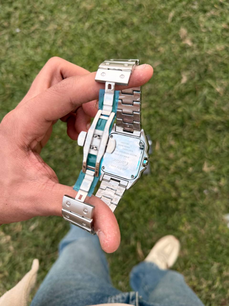 Wide Silver Cartir Metal