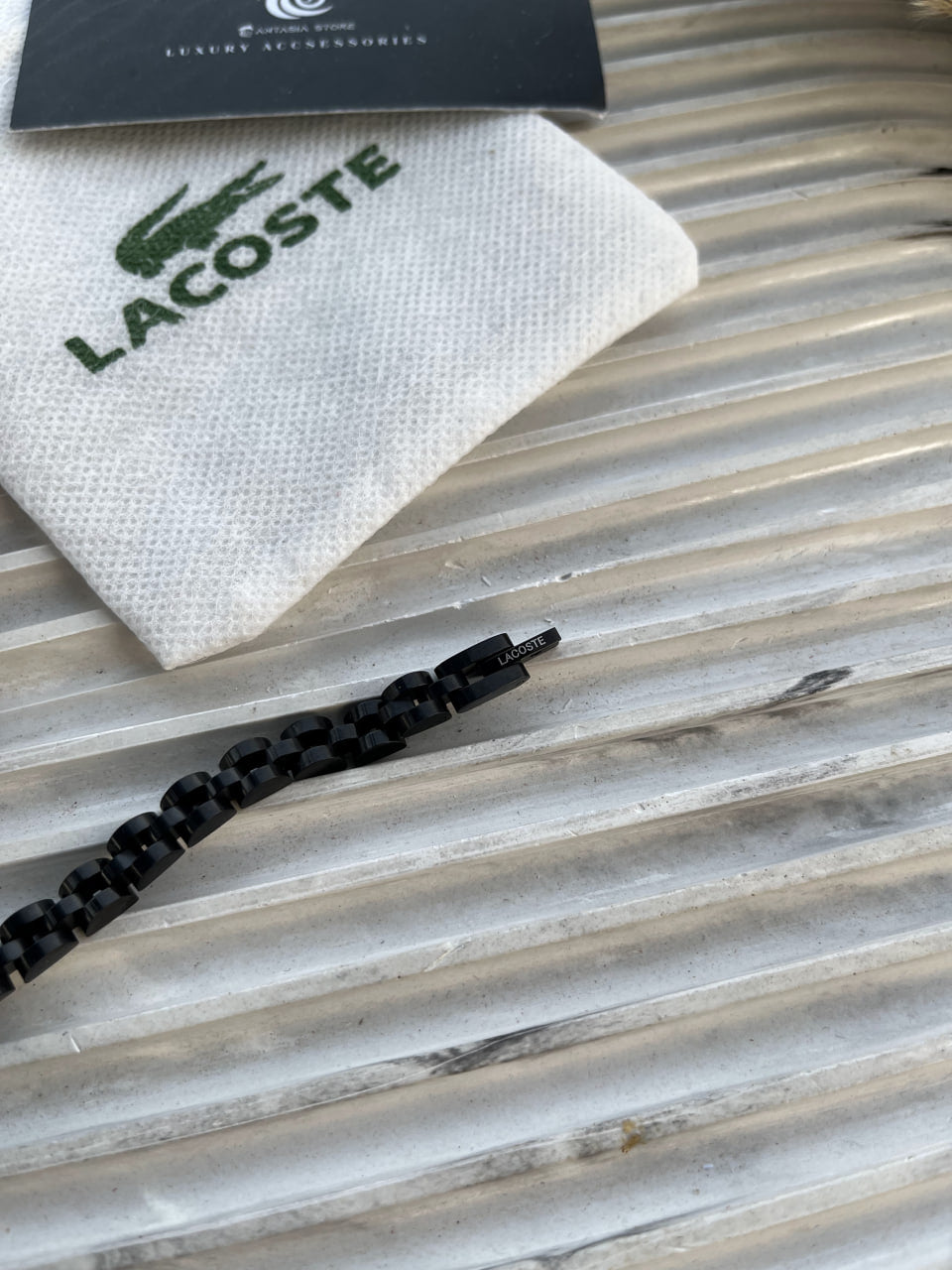Black Lacoste "Slim Size"