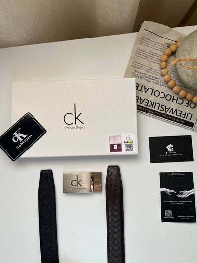 CK 2 Belt 1 buckle “ Mirror original “