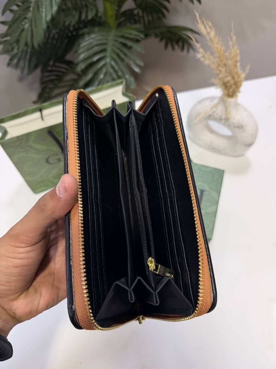 Gucci Doraemon Long Zip Wallet