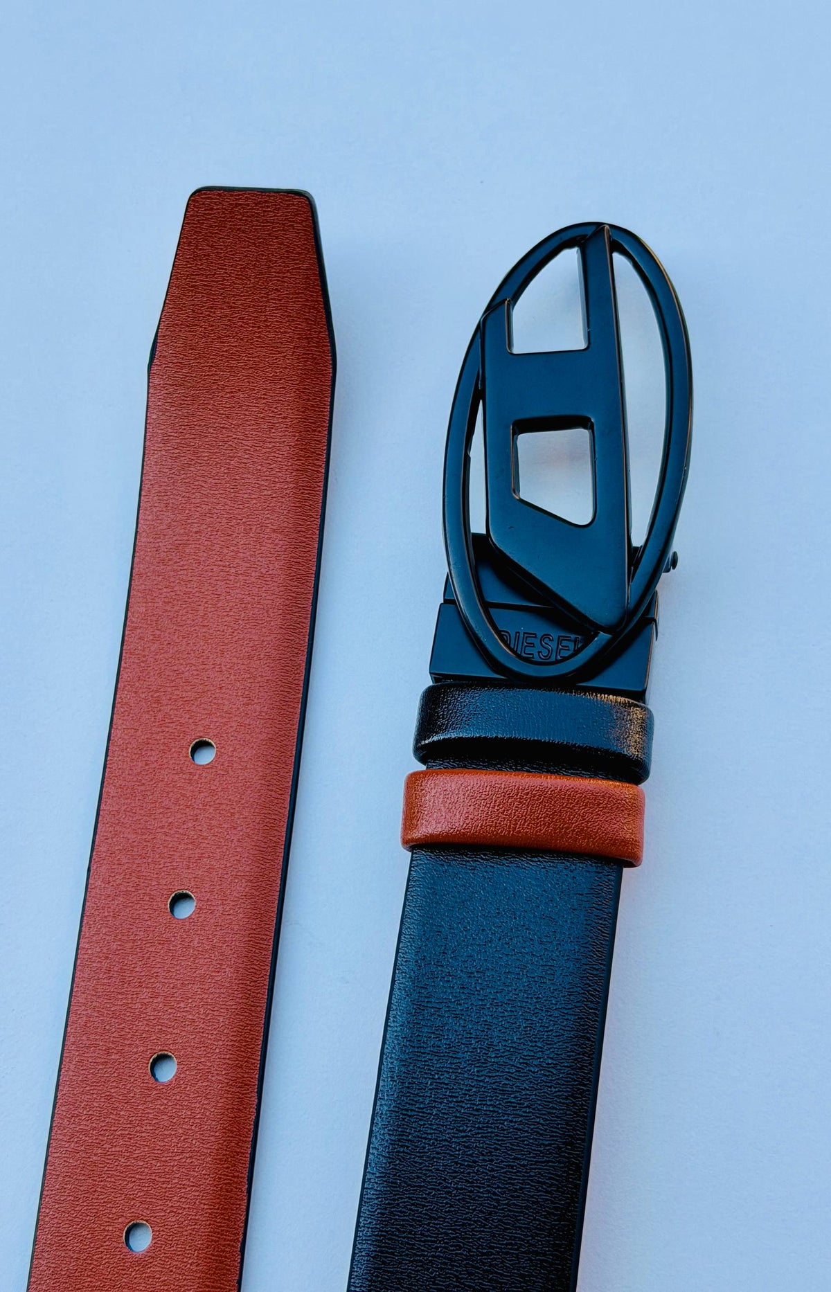 Diesel Double-Face Leather Belt