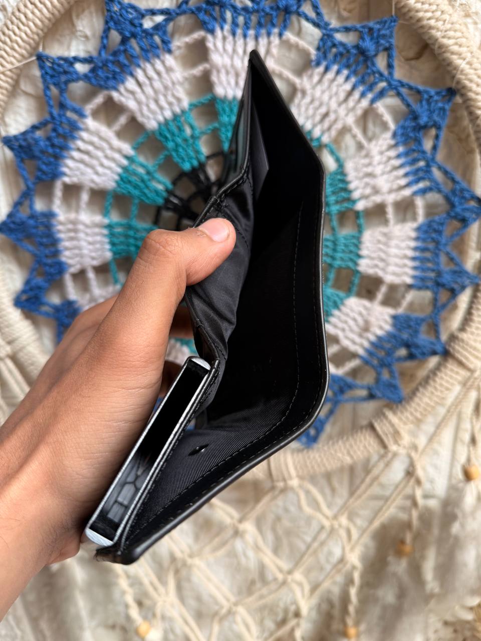 CK Men's Slim Wallet & Card Holder