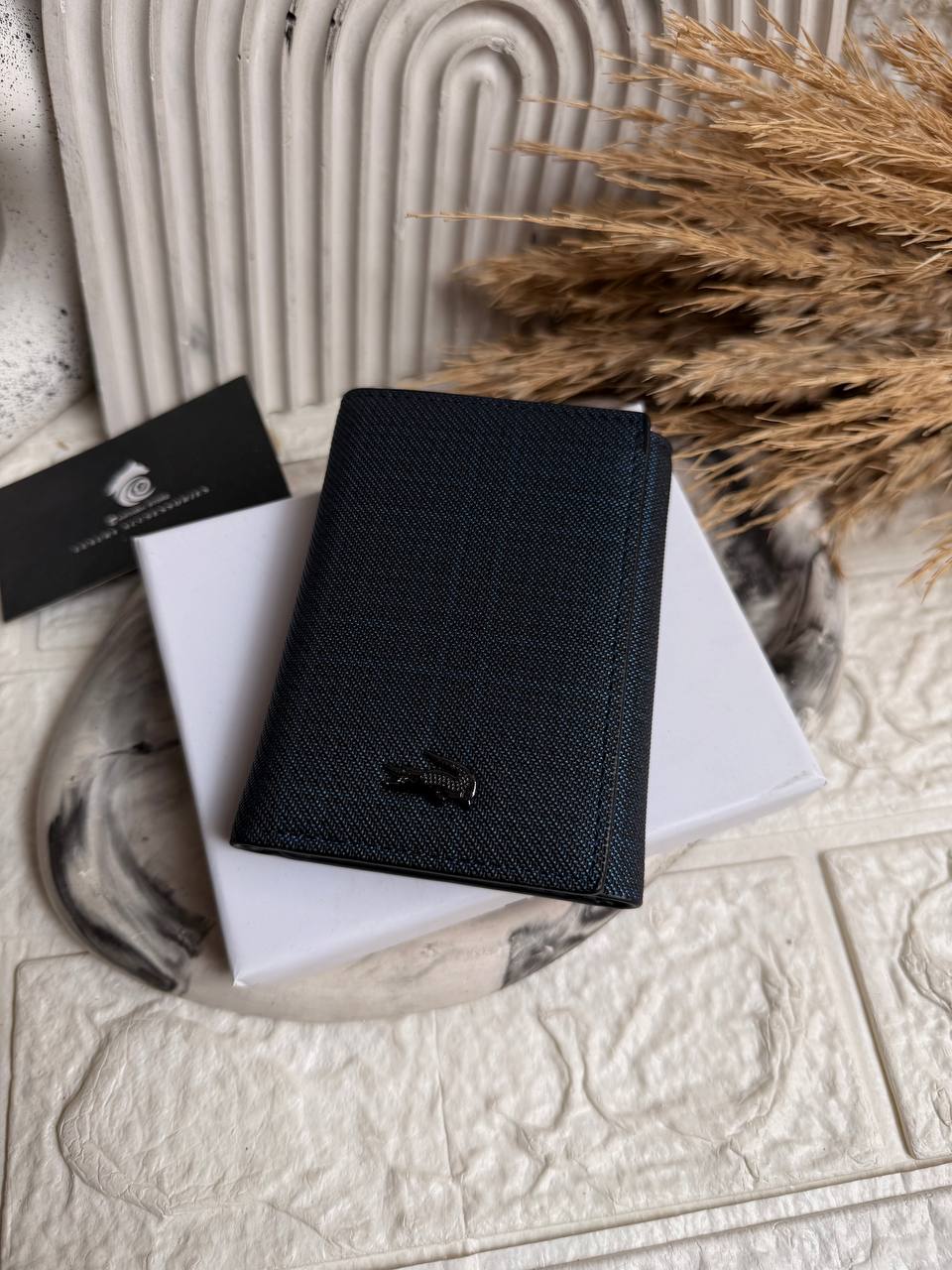 Lacoste Striped Men's Slim Wallet