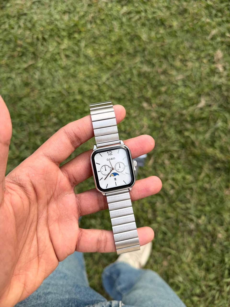 All Silver Casio 2