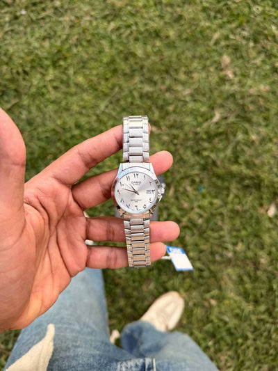 Arabic Casio Watch"All silver"