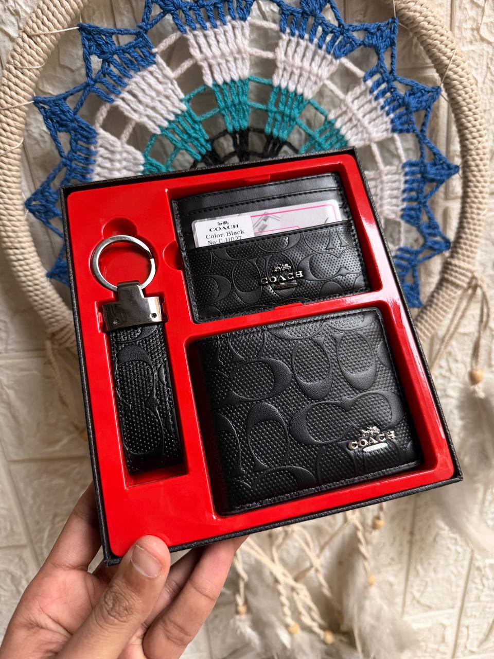 Premium Black Coach Gift Box