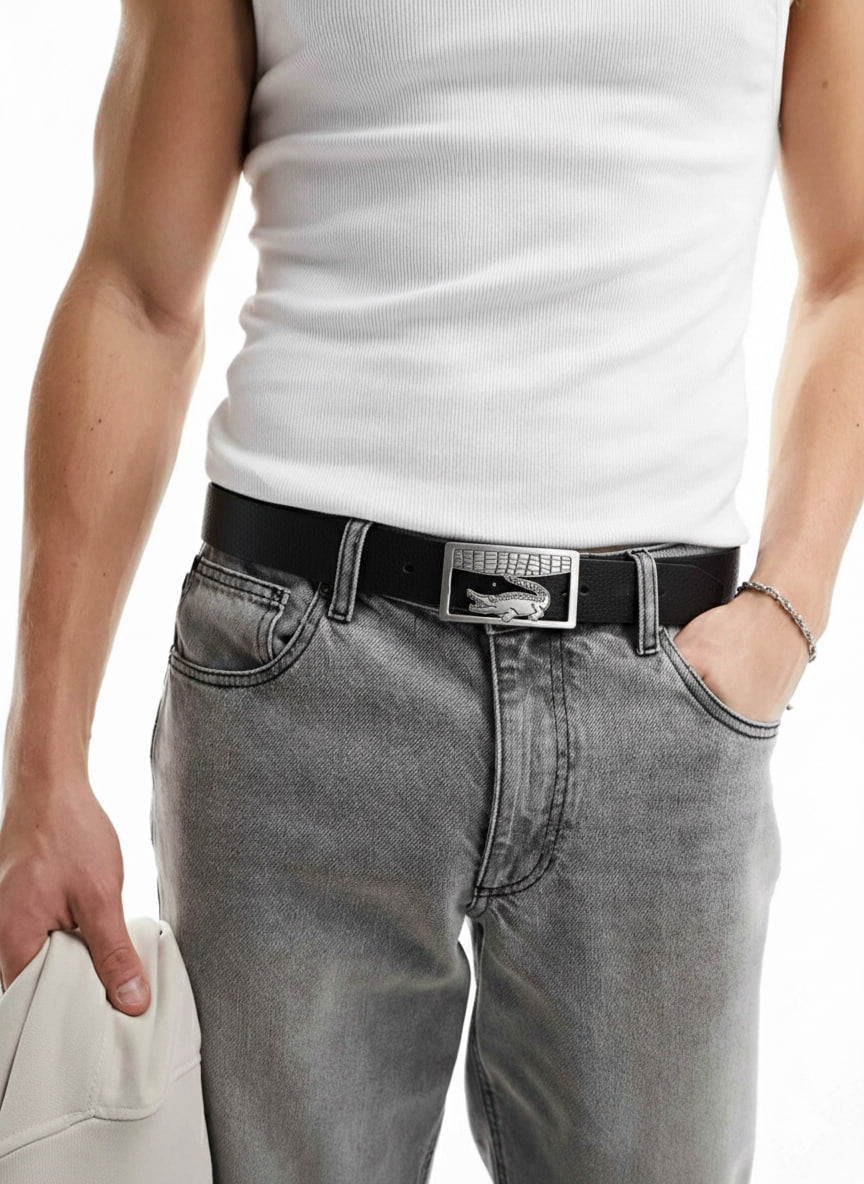 Lacoste Double-Face Leather Belt