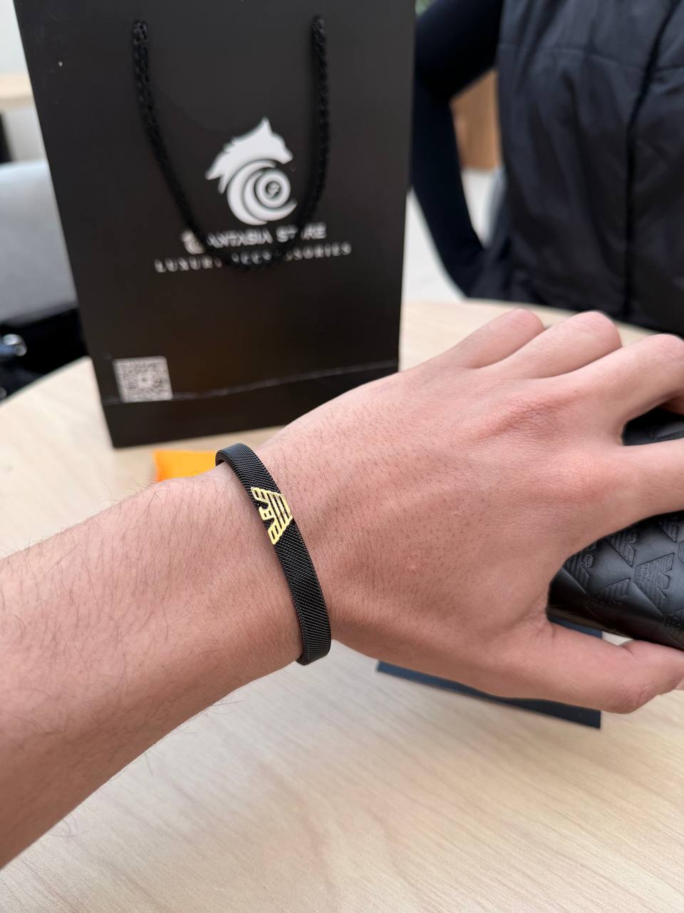 Giorgio Armani Set "wallet+bracelet"