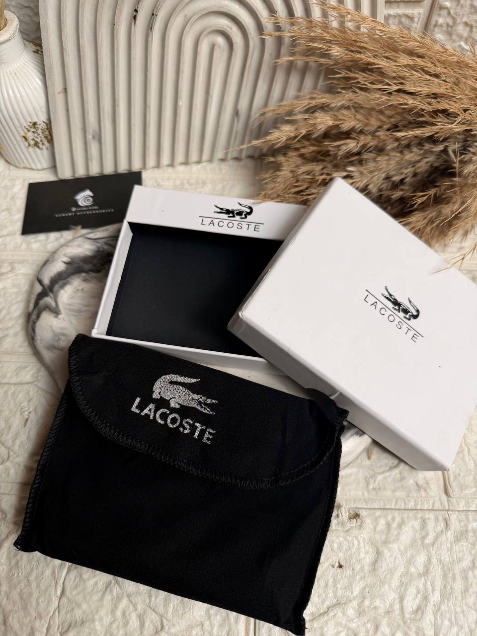Blue Lacoste Wallet 