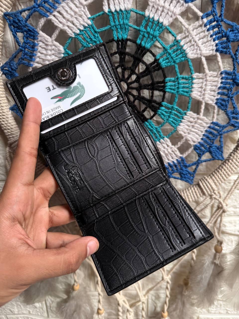 Lacoste Men's Slim Wallet