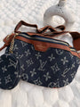 L-v Denim Crossbody Bag 2