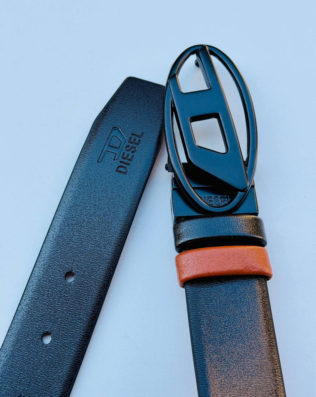 Diesel Double-Face Leather Belt