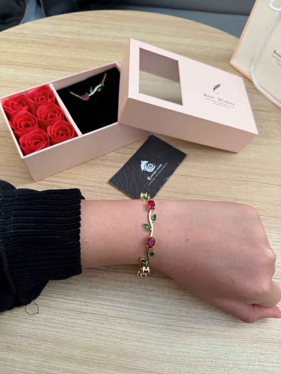 Tulip Set " Necklace+Bracelet"