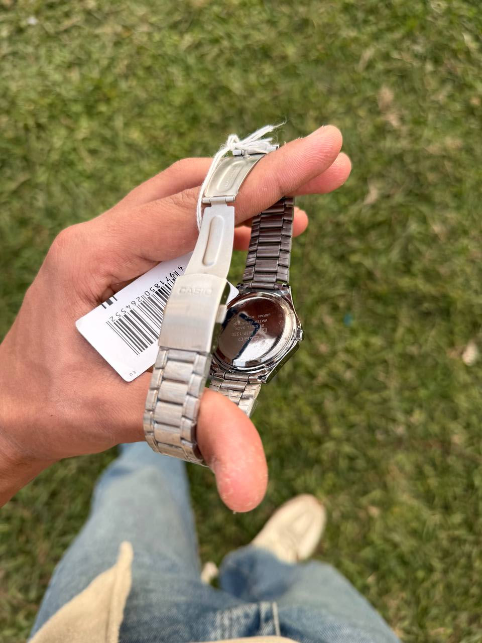 Arabic Casio Watch"All silver"