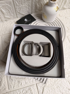 Christian Dior Double-Face Leather Belt