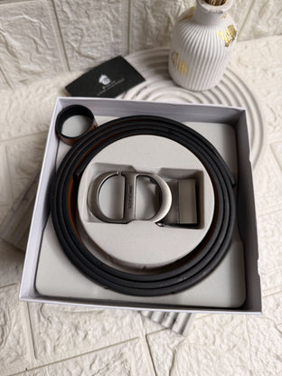 Christian Dior Double-Face Leather Belt