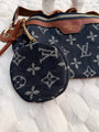 L-v Denim Crossbody Bag 2