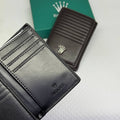Rolex Men's Slim Wallet & Card Holder