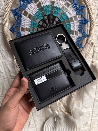 Premium Hogo Boss Leather Gift Box2