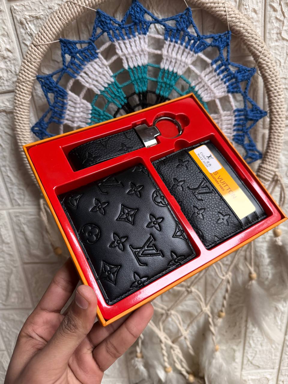 Premium L-V Leather Gift Box 3