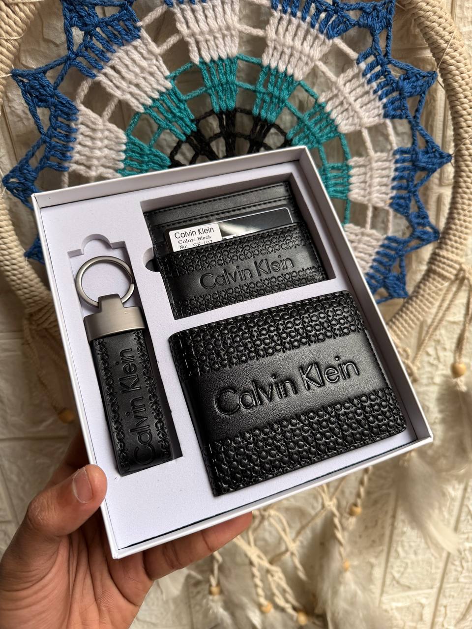 Premium CALVIN KLEIN  Leather Gift Box