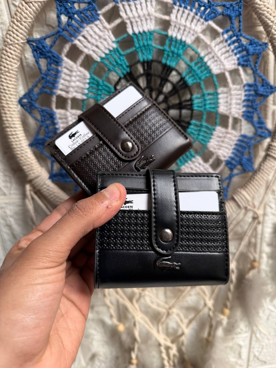 Slim Lacoste Smart Wallet