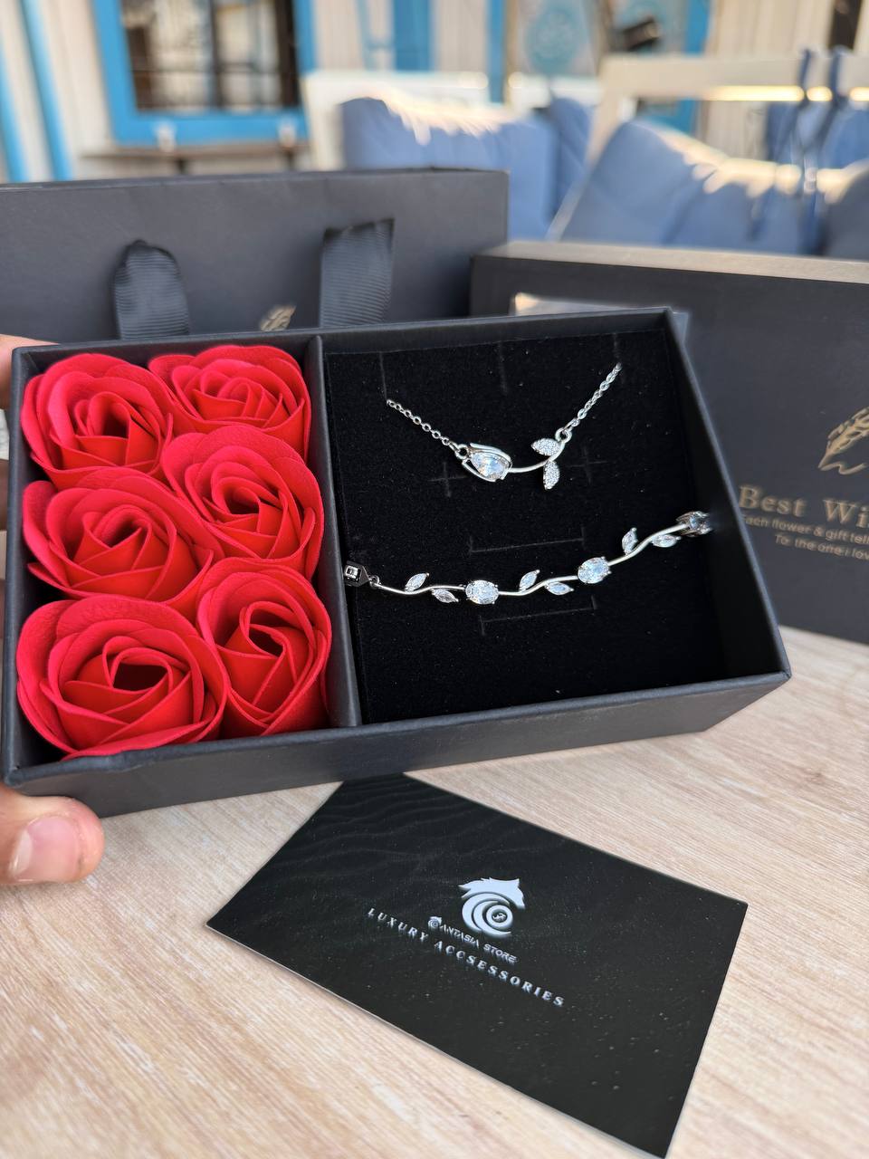 Tulip Set " Necklace+Bracelet"