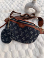 L-v Denim Crossbody Bag 2