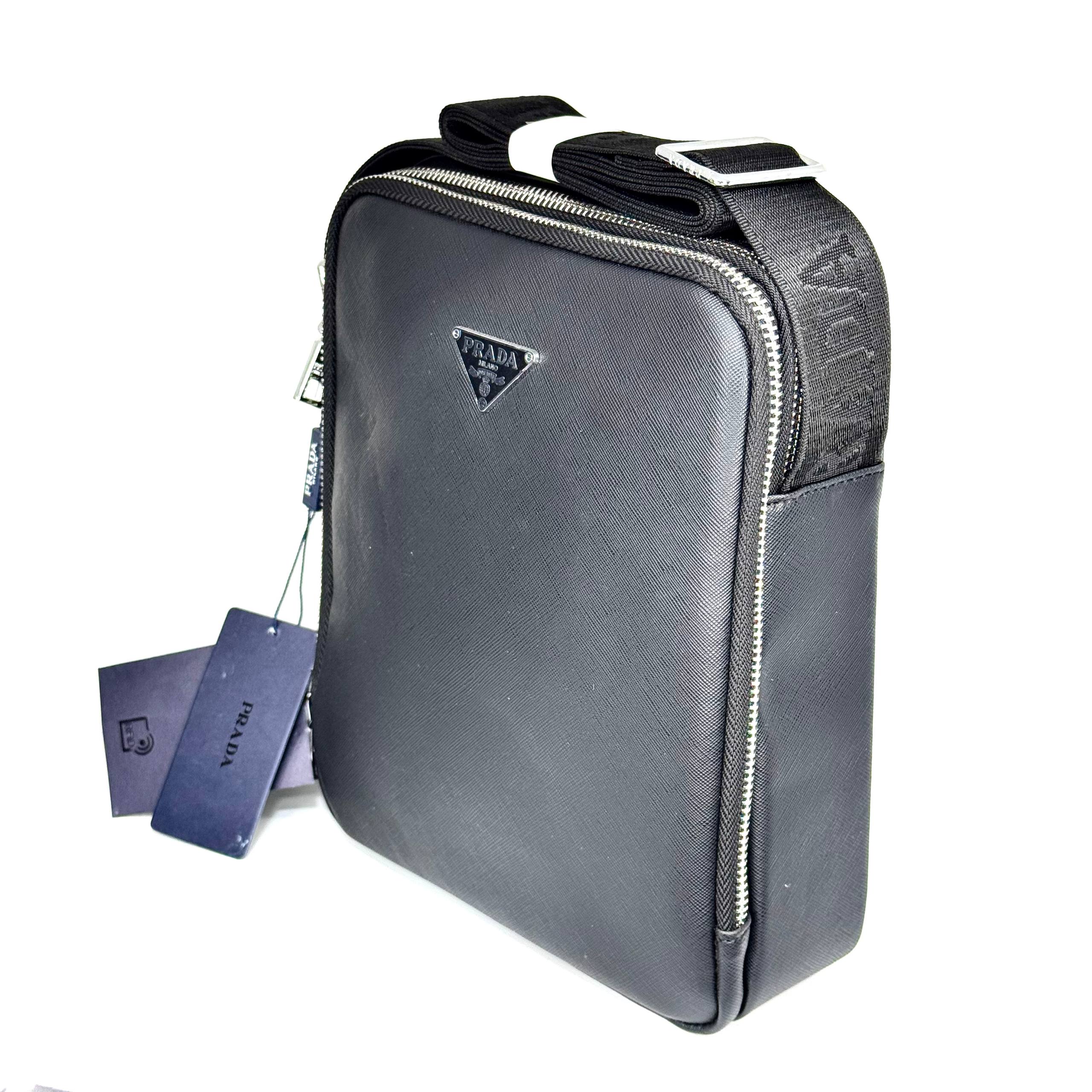 Men’s Crossbody Bag – Prada Style