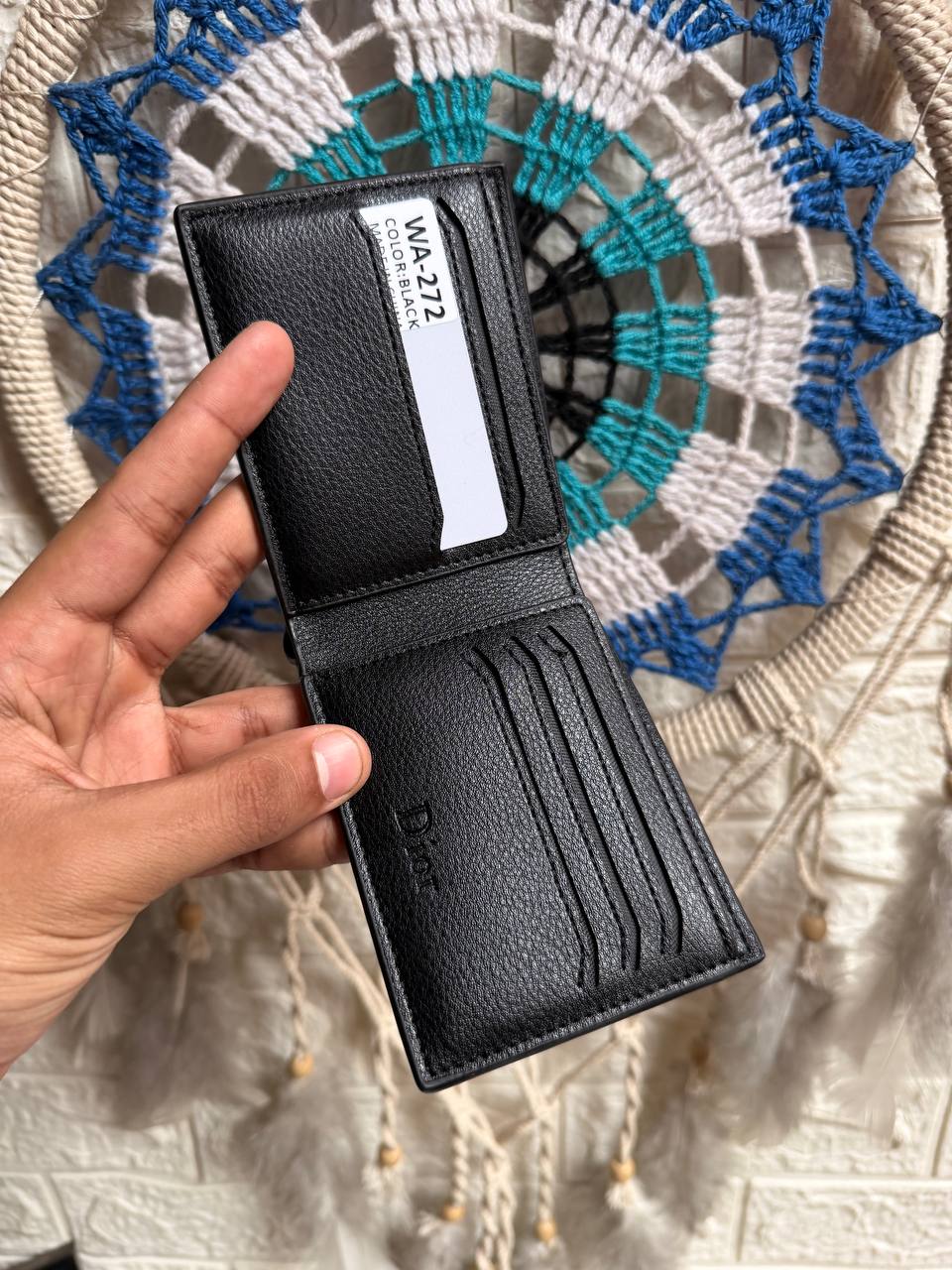 Minimal Dior wallet