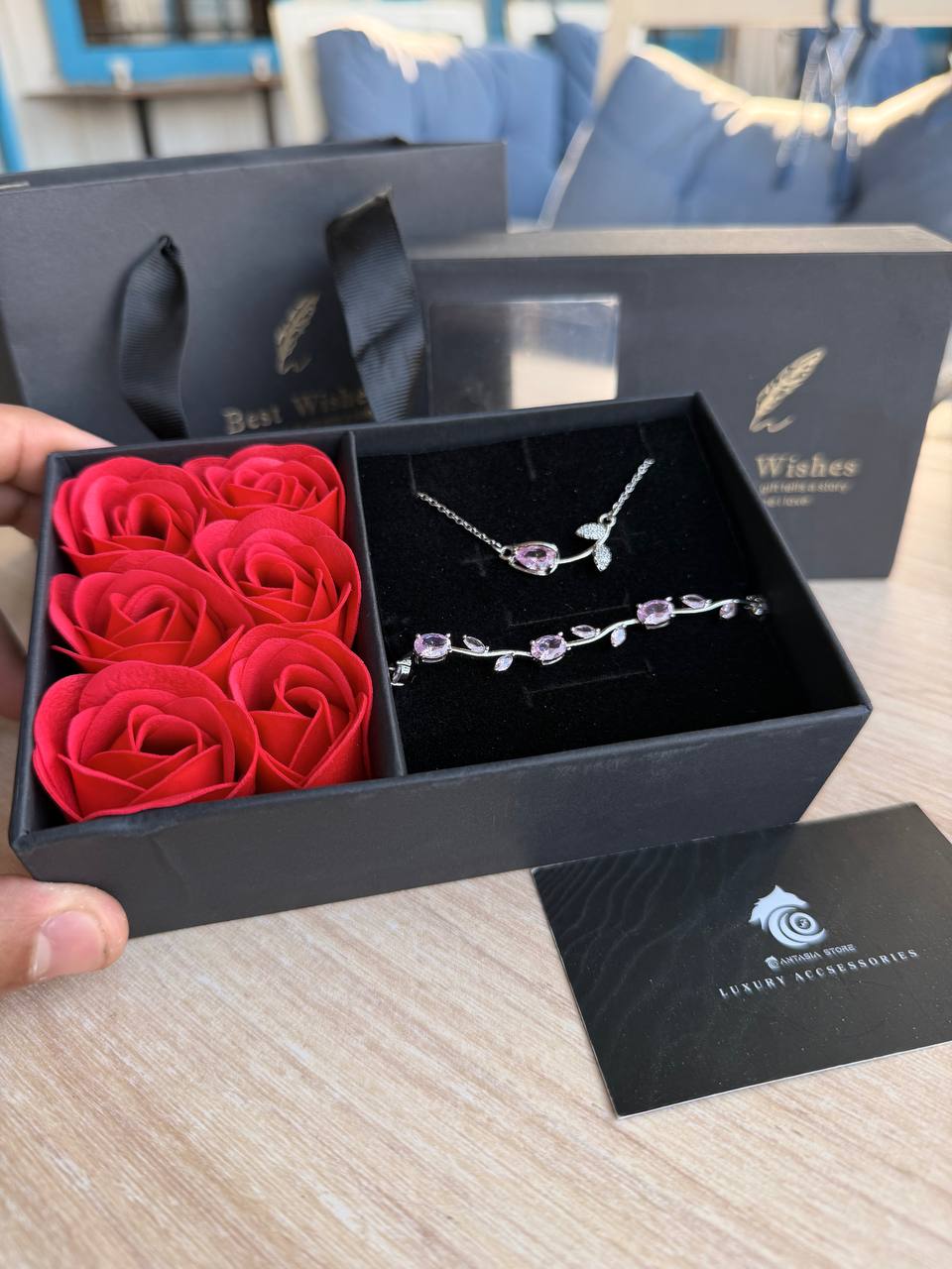 Tulip Set " Necklace+Bracelet"